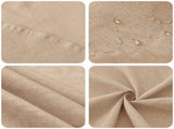 Table Cloth 5 pcs Rectangular Beige 110 x 180 cm 42040320