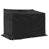 Firewood Rack with Rain Cover 150.5x100.5x110.5 cm Galvanised Steel 4104943
