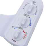 Bidet Toilet Seat Attachment Hot Cold Water Dual Nozzles 145292