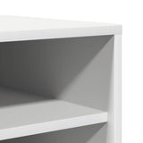 808999 Shoe Cabinet White 31,5x35x90 cm Engineered Wood