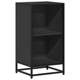 Book Cabinet Black 40x35x76 cm Engineered Wood 849094