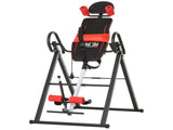 Gravity Inversion Table with Safety Belt Adjustable Hand Stand for Muscle Pain Relief, Red T3398P376836