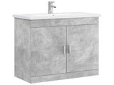 Bathroom Furniture Set Concrete Grey 81 x 40 x 84.5 cm 3404361