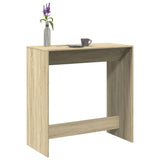 ZNTS Bar Table Sonoma Oak 102x50x103.5 cm Engineered Wood 854429