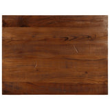 Table Top 90x70x2.5 cm Rectangular Solid Wood Reclaimed 371205