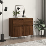 Sideboards 2 pcs Brown Oak 40x35x70 cm Engineered Wood 831163