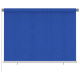 Outdoor Roller Blind 200x140 cm Blue HDPE 312842