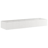 Planter 280x80x40 cm Stainless Steel 860763