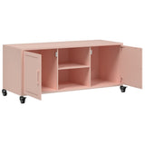 TV Cabinet Pink 100.5x39x43.5 cm Steel 846663