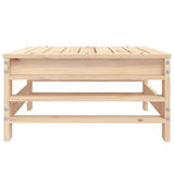 Garden Footstool Solid Wood Pine 825618