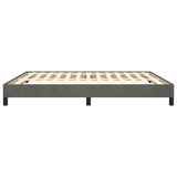 Bed Frame without Mattress Dark Grey Super King Velvet 349852