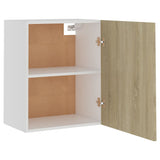 Hanging Cabinet Lyons 2 pcs Sonoma Oak 50x31x60 cm Engineered Wood 805081