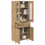 Highboard 2 pcs Artisan Oak 69.5 x 34 x 180 cm Engineered Wood 3416053