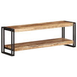 TV Cabinet 120x30x40 cm Rough Mango Wood 320679