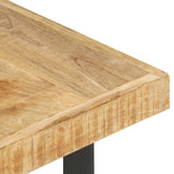 Coffee Table 142x90x42 cm Solid Mango Wood 320653