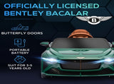 Bentley Bacalar Licensed 12V Kids Electric Car, with Remote Control, Horn, Lights, Music, Suspension T3398P347549