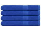 Towels "FROGN" 4 pcs Blue 100x200 cm 360 gsm 136723