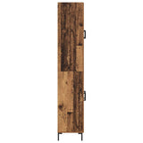Highboard 2 pcs Old Wood Engineered Wood 3415654