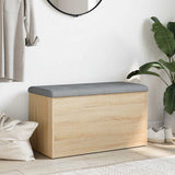 Storage Bench Sonoma Oak 82x42x45 cm Engineered Wood 835049