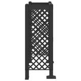 Dustbin Trellis Anthracite 123 x 47 x 114 cm PP 42041758