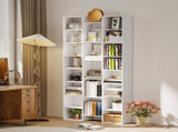 21-Compartment Bookshelf - White T3398P423855