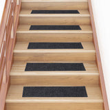 Stair Mats Self-adhesive 30 pcs 76x20 cm Dark Grey Rectangular 3365722