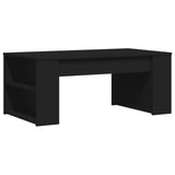 Coffee Table Black 102x55x42 cm Engineered Wood 831854
