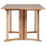 7 Piece Folding Outdoor Dining Set Solid Teak Wood 44661