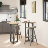 Bar Table Legs T-Shaped 2 pcs Anthracite 60x35x cm Steel 4013094