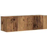 7 Piece TV Cabinet Set Wall-mounted Old Wood Engineered Wood 3329019
