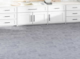 Flooring Planks 36 pcs Cement Grey 5.02 m PVC 42046284