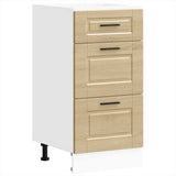 Kitchen Base Cabinet Porto Sonoma Oak Engineered Wood 854223