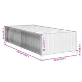 Bed Frame without Mattress Dark Grey Single Fabric 3285072