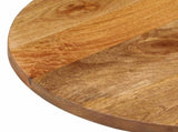 Table Top 120x50x2.5 cm Oval Solid Wood Mango 370148