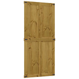 Barn Door CORONA 100x210 cm Solid Wood Pine 4103418