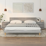 Bedside Cabinets 2 pcs Grey Sonoma 40x30x40 cm Engineered Wood 815408
