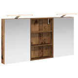 Bathroom Cabinet Set 3 pcs 120 x 10.5 x 60.5 cm Engineered wood 3403742