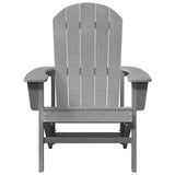 Garden Chair 2 pcs Light Grey 82 x 74 x 92 cm Polyethylene 3335829