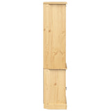 Highboard Corona 74x38x170 cm Solid Wood Pine 4002782