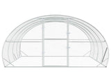 Chicken Coop Silver 400 x 300 x 200 cm Galvanised Steel 3434691