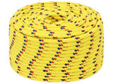 Boat Rope Yellow 14 mm 100 m Polypropylene 152623