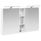 Bathroom Cabinet Set 3 pcs 120 x 14.5 x 70 cm Engineered wood 3403752