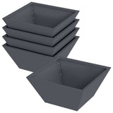 Garden Planter 5 pcs Anthracite 35 x 35 x 15 cm 873801