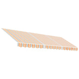 Replacement Fabric for Awning Multicolour Stripe 4.5x3.5 m 367729