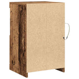LED Sideboard Old Wood 41 x 37 x 67 cm Engineered Wood 863036