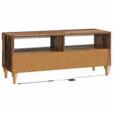LED TV Cabinet Old Wood Engineered Wood 896333