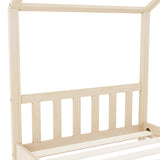 Kids Bed Frame Solid Pine Wood 90x200 cm 283366
