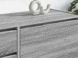 TV Cabinet Grey Sonoma 100 x 36 x 49.5 cm Engineered Wood 886621
