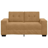 Sofa Brown 160 x 77 x 82 cm Fabric 4105117