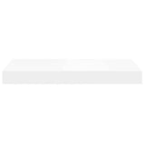 Floating Wall Shelves 4 pcs White 40x23x3.8 cm MDF 323807